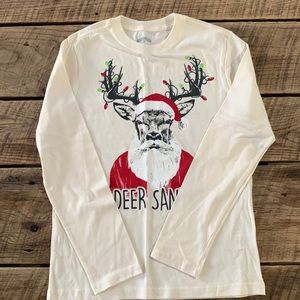 Kids long sleeve Christmas tee